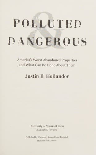 Tapa de Polluted & dangerous