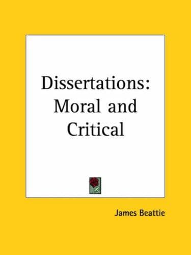 Tapa de Dissertations