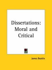 Tapa de Dissertations