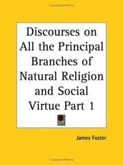 Tapa de Discourses on All the Principal Branches of Natural Religion and Social Virtue, Part 1