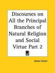Tapa de Discourses on All the Principal Branches of Natural Religion and Social Virtue, Part 2