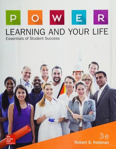 Tapa de P. O. W. E. R. Learning and Your Life