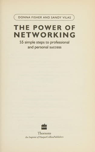 Tapa de Power of Networking