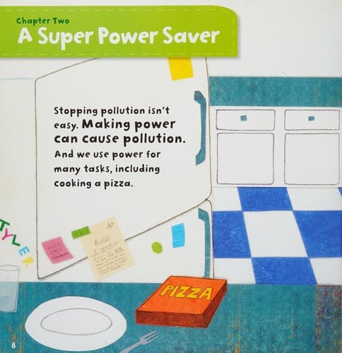 Tapa de Power up to Fight Pollution
