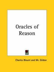 Tapa de Oracles of Reason