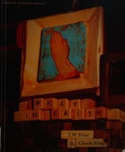Tapa de Pray in faith