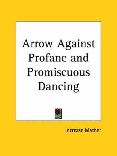 Tapa de Arrow Against Profane and Promiscuous Dancing