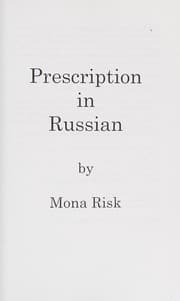 Tapa de Prescription in Russian