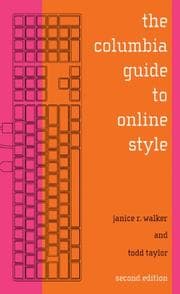 Tapa de Columbia Guide to Online Style