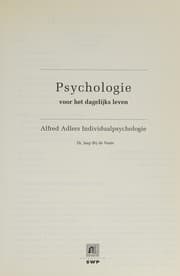 Tapa de Psychologie voor het dagelijks leven