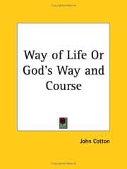 Tapa de Way of Life or God's Way and Course