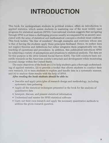 Tapa de Quantitative Research Methods in Political Science