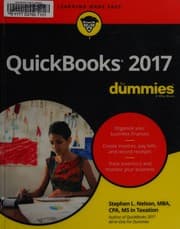Tapa de Quickbooks 2017 for Dummies