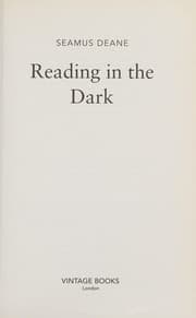 Tapa de Reading in the Dark (Vint 21 Ire