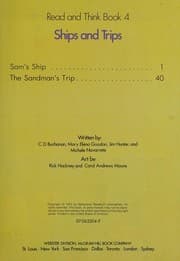 Tapa de Read Think Series Storybook 4