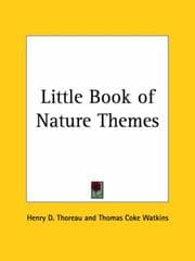 Tapa de Little Book of Nature Themes