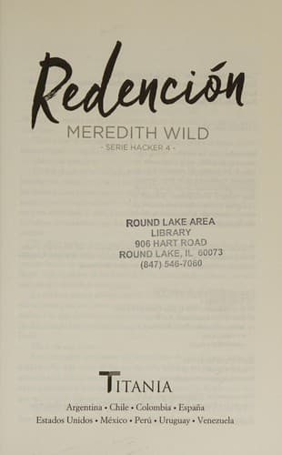 Tapa de Redencion