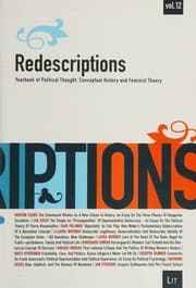 Tapa de Redescriptions Vol. 12
