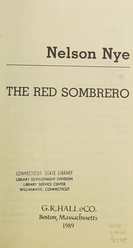 Tapa de The red sombrero