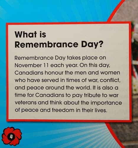 Tapa de Remembrance Day