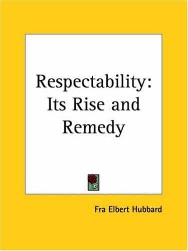 Tapa de Respectability