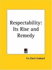 Tapa de Respectability