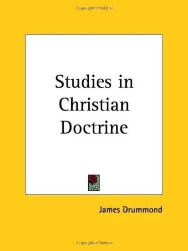 Tapa de Studies in Christian Doctrine