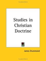 Tapa de Studies in Christian Doctrine