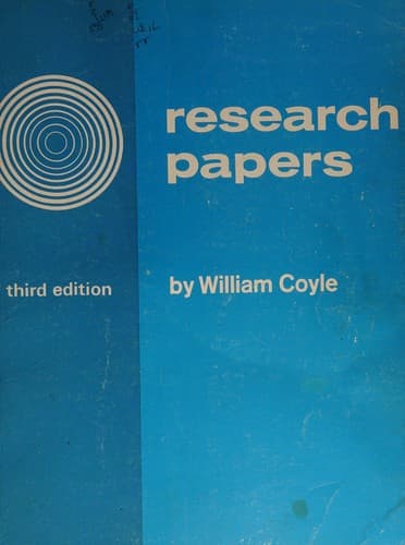 Tapa de Research Papers