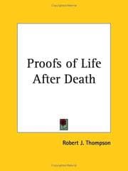 Tapa de Proofs of Life After Death