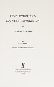 Tapa de Revolution and Counter-Revolution or Germany in 1848