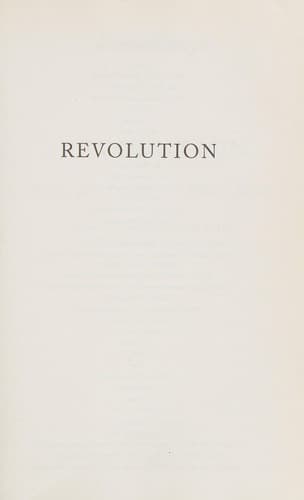Tapa de Revolution