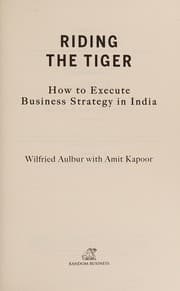 Tapa de Riding the Tiger