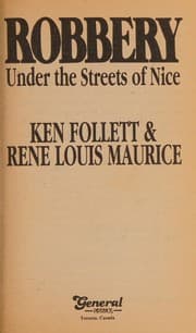 Tapa de Robbery Under the Streets of Nice