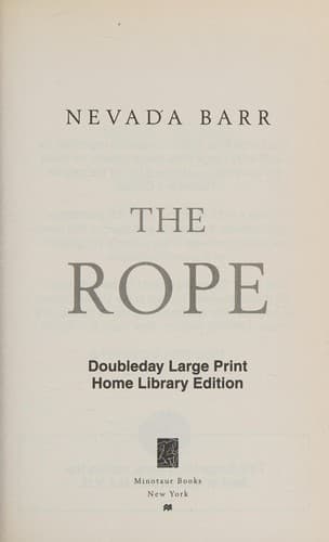 Tapa de The Rope