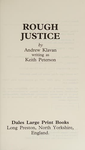 Tapa de Rough Justice