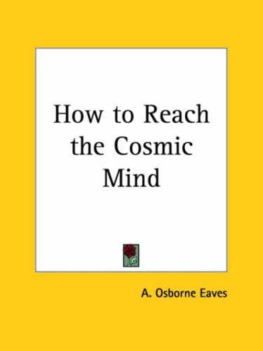 Tapa de How to Reach the Cosmic Mind