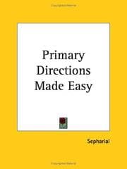 Tapa de Primary Directions Made Easy