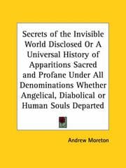 Tapa de The secrets of the invisible world disclos'd