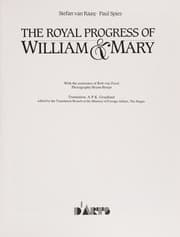 Tapa de The Royal Progress of William & Mary