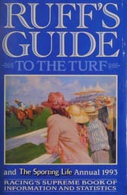 Tapa de Ruff's guide to the turf and Sporting Life annual