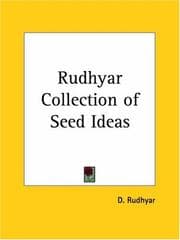 Tapa de Rudhyar Collection of Seed Ideas