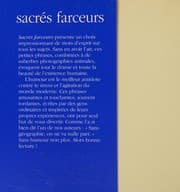 Tapa de Sacrés farceurs
