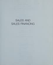 Tapa de Sales and sales financing
