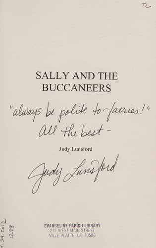 Tapa de Sally and the Buccaneers
