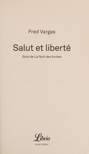 Tapa de Salut et libertÃ©