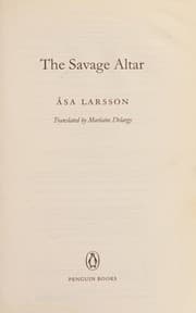 Tapa de The Savage Altar