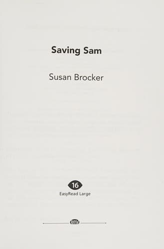 Tapa de Saving Sam