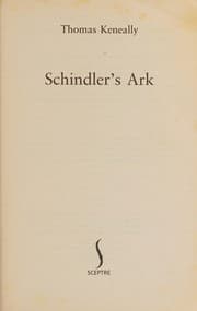 Tapa de Schindler's Ark - Ssb