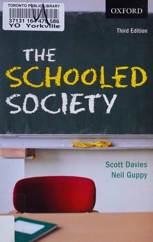 Tapa de Schooled Society